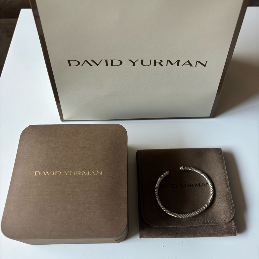 new david yurman bracelet silver/gold